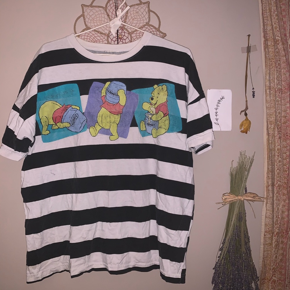 vintage pooh bear oversized tshirt